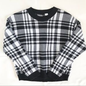 H&M Plaid Sweater